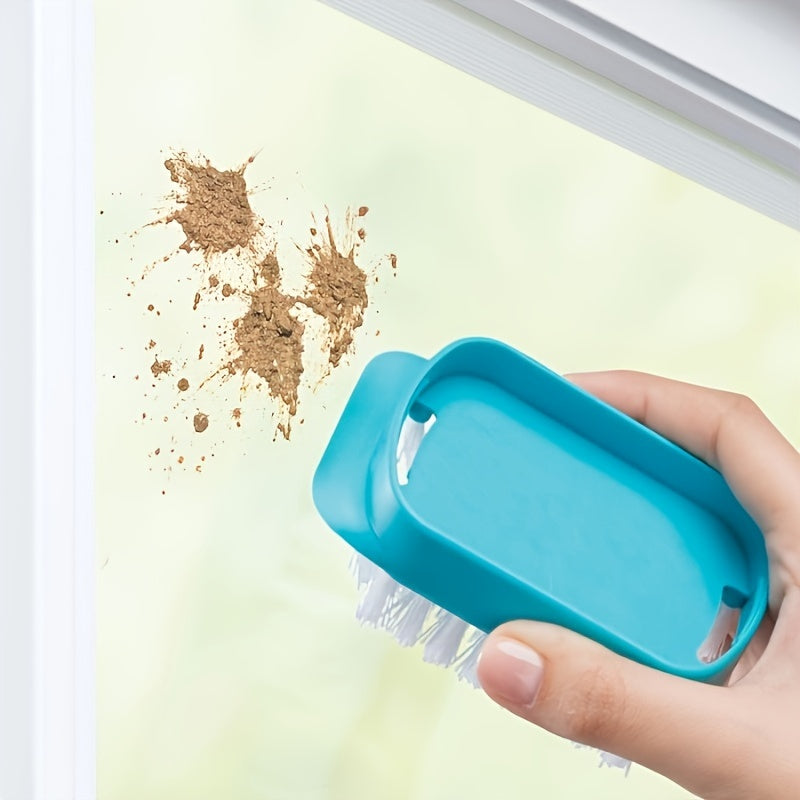 4-in-1 Glass Cleaner Brush, Multipurpose Window Cleaner
