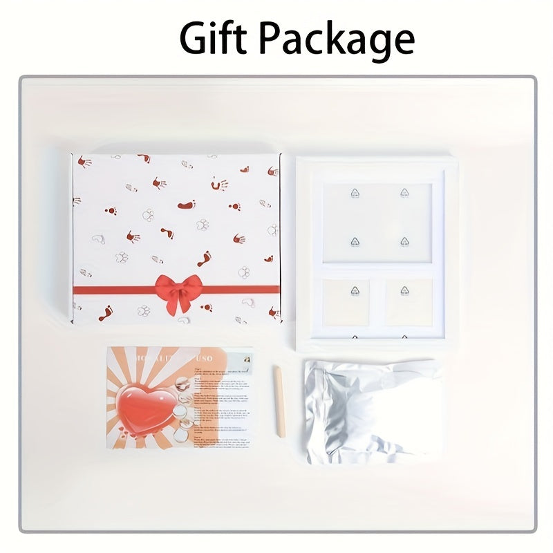 Ultimate Dog Or Cat Pet Pawprint Keepsake Kit & Picture Frame