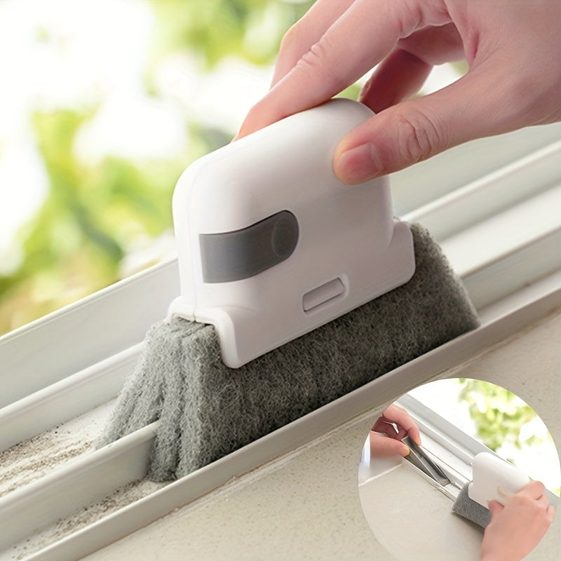 1pc Premium 2-in-1 Window Slot Cleaning Master