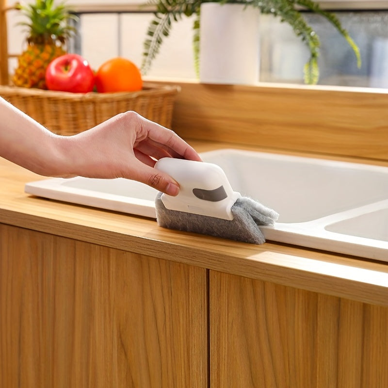 1pc Premium 2-in-1 Window Slot Cleaning Master