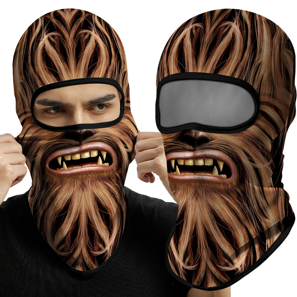 Skull BalaclavaFull Face Mask Neck Cover