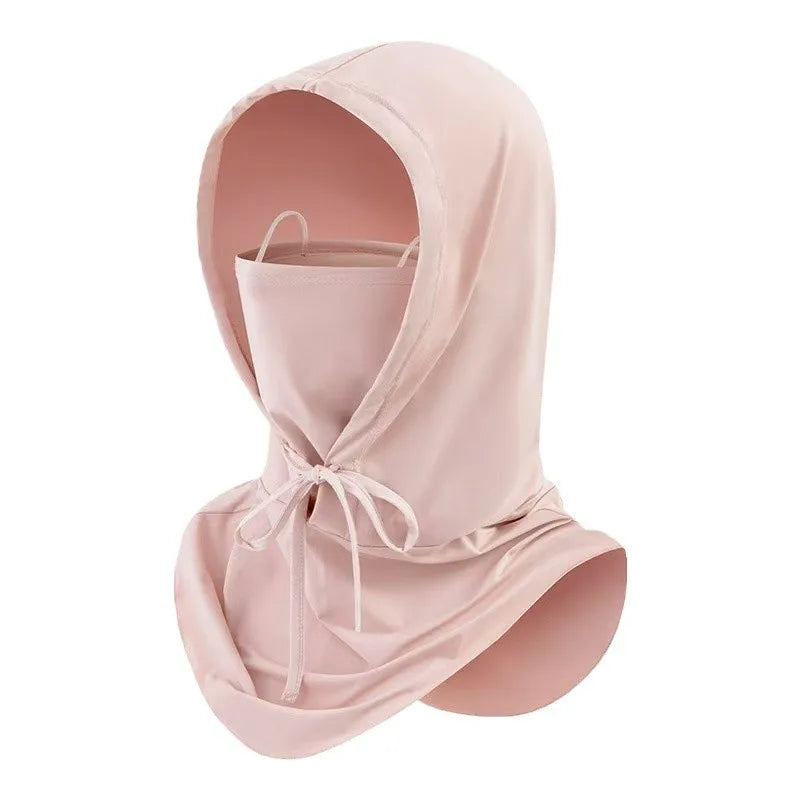 Balaclava Men Women Face Mask Sun/UV Protection Breathable Long Neck Covers for Cycling Motorcycle Fishing Hooded Sun hat mask