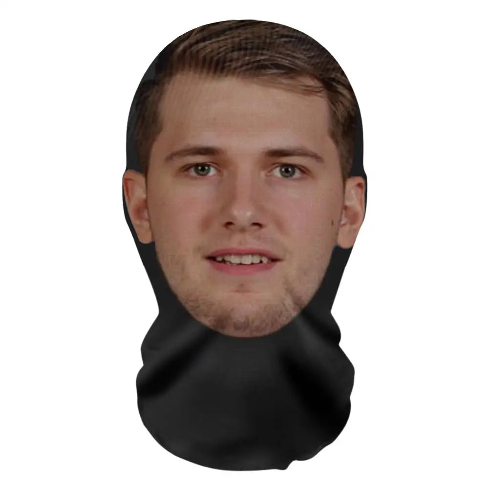 Balaclava Hat 3D Mask Facial Performance Parody Prank Headgear Seamless Kanye Face Mask NBA League Star Hop Hood Dropshipping