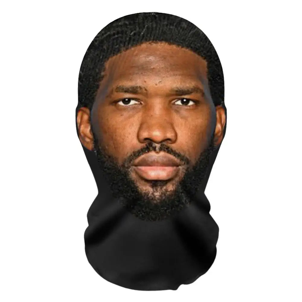 Balaclava Hat 3D Mask Facial Performance Parody Prank Headgear Seamless Kanye Face Mask NBA League Star Hop Hood Dropshipping