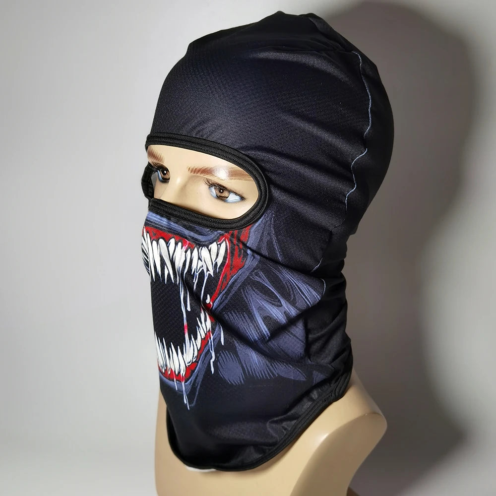 Skull BalaclavaFull Face Mask Neck Cover