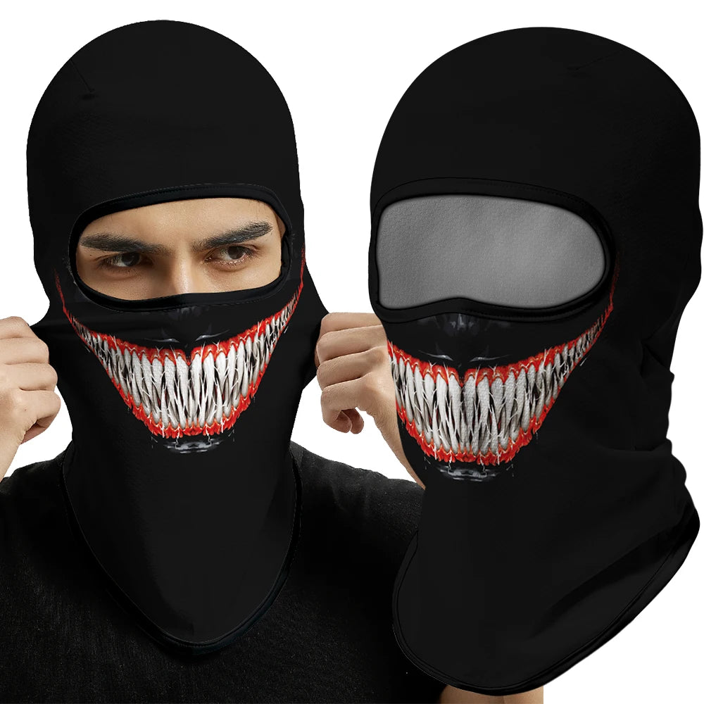 Skull BalaclavaFull Face Mask Neck Cover