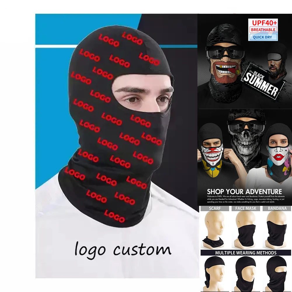 Skull BalaclavaFull Face Mask Neck Cover
