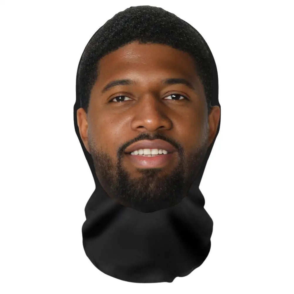 Balaclava Hat 3D Mask Facial Performance Parody Prank Headgear Seamless Kanye Face Mask NBA League Star Hop Hood Dropshipping