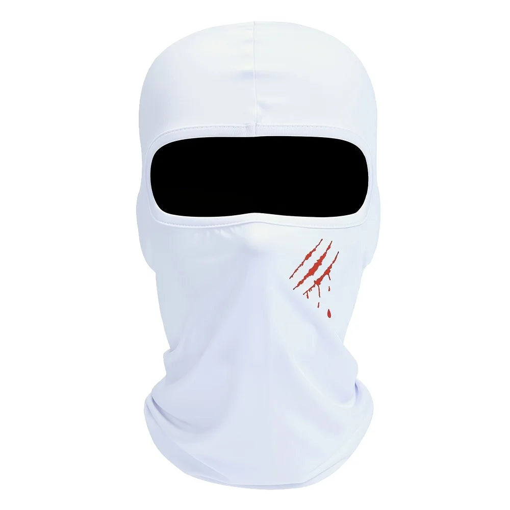 Balaclava Face Mask for Men and Women Outdoor Cycling Skiing Face Mask Breathable, Windproof, Sunscreen, Claw Print Design