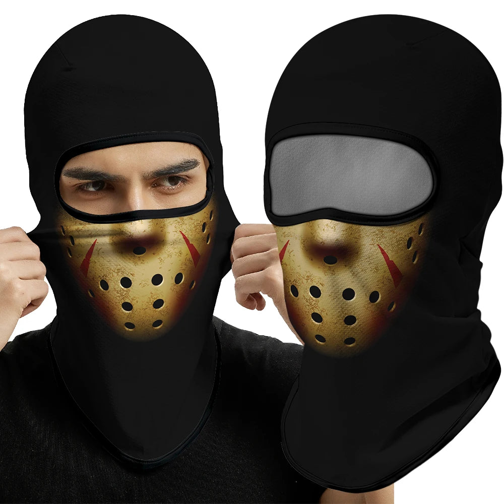 Skull BalaclavaFull Face Mask Neck Cover