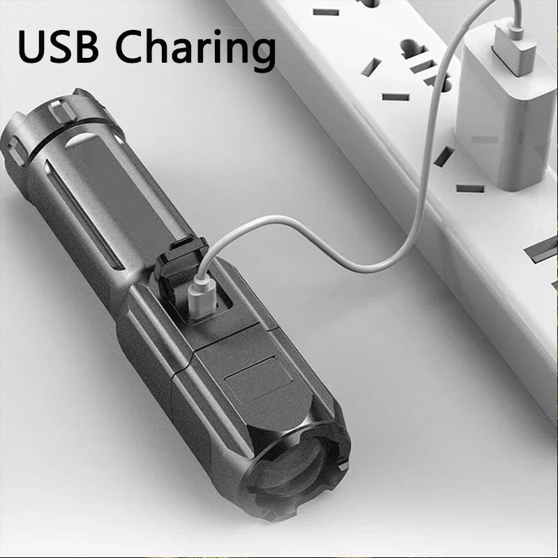 Powerful light flashlight