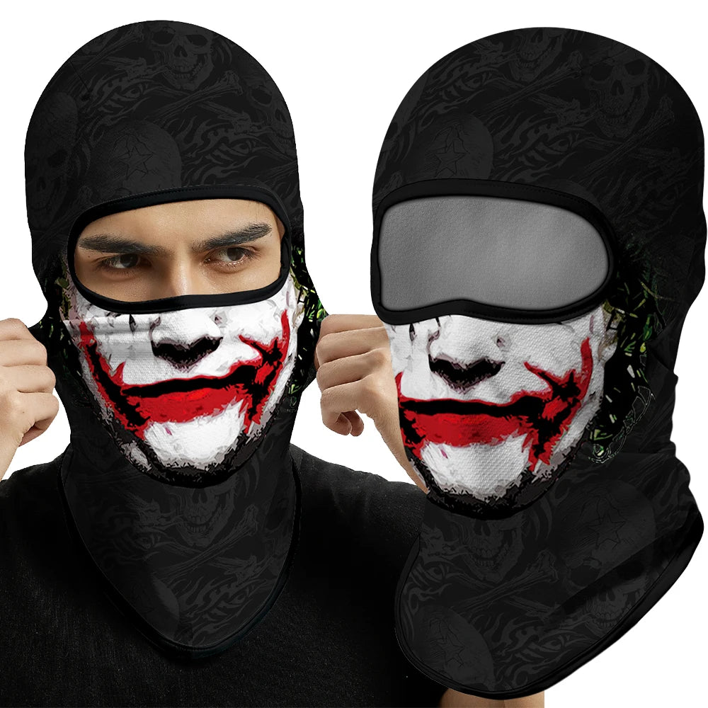 Skull BalaclavaFull Face Mask Neck Cover