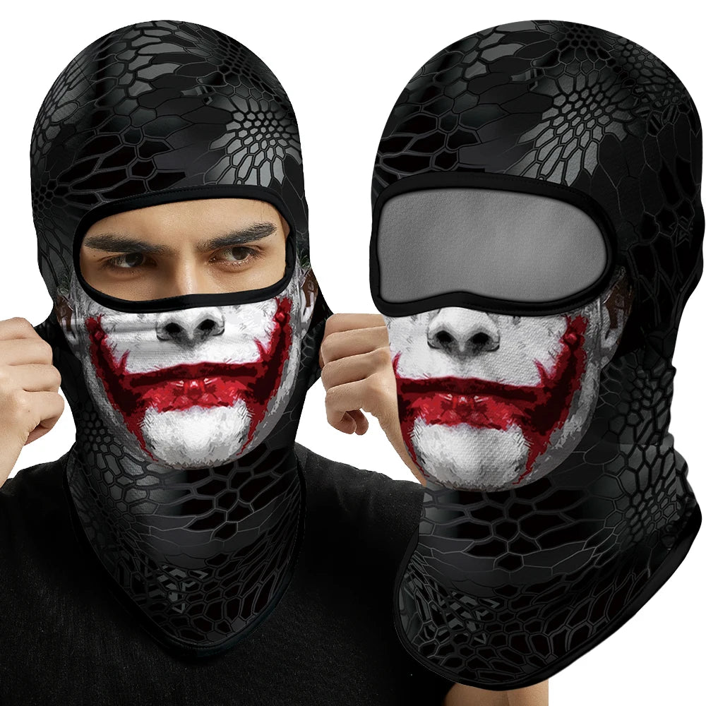 Skull BalaclavaFull Face Mask Neck Cover