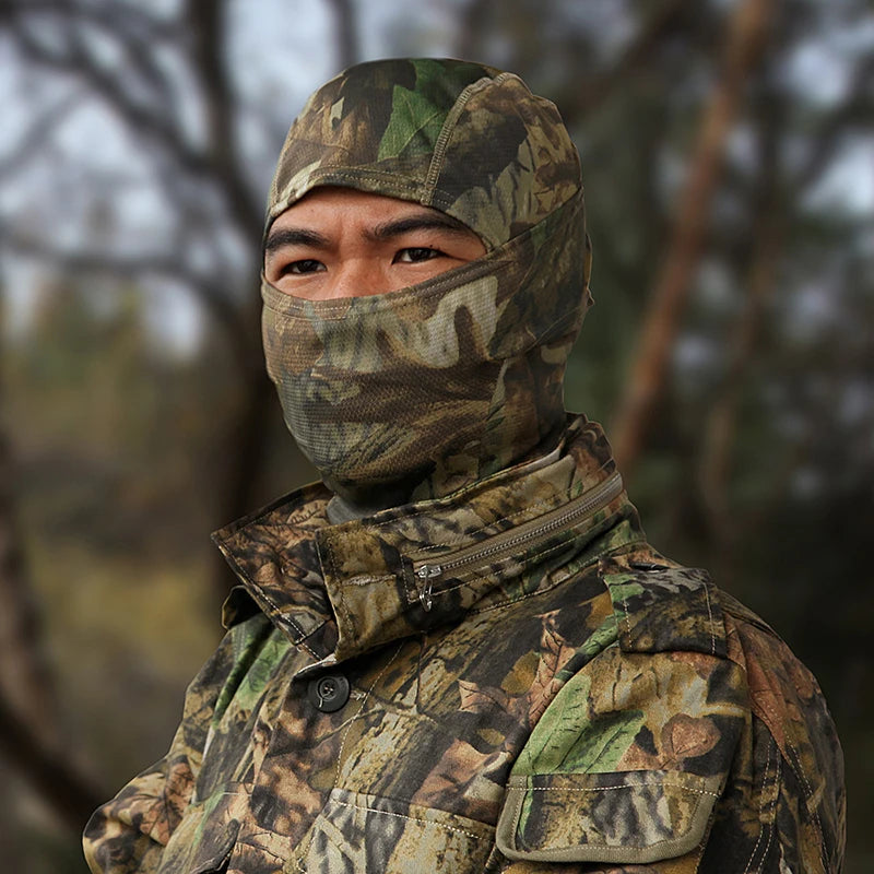 Balaclava Full Face Mask Hat Hunting Bicycle Cycling Bandana Neck Sunprotect Insect Proof Breathable