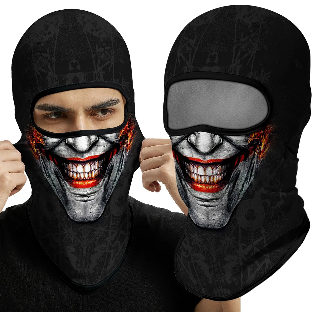 Skull BalaclavaFull Face Mask Neck Cover