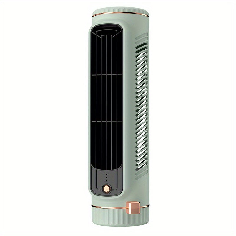 Quiet 3-Speed Portable Fan - USB Rechargeable with 8-Hour Cool Airflow