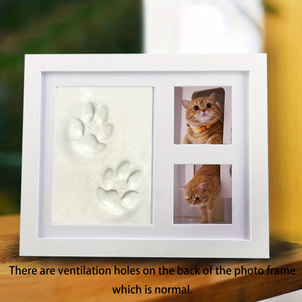 Ultimate Dog Or Cat Pet Pawprint Keepsake Kit & Picture Frame